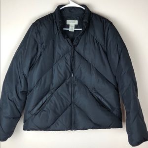 J Crew Down Feather Coat